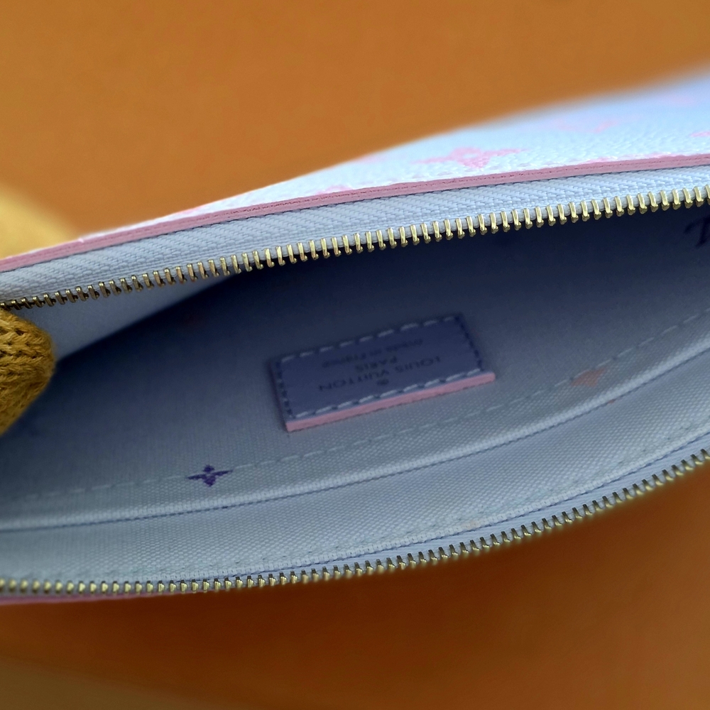 Limited Edition SUNRISE Louis Vuitton Wristlet! Never Carried! - Picture 4 of 7
